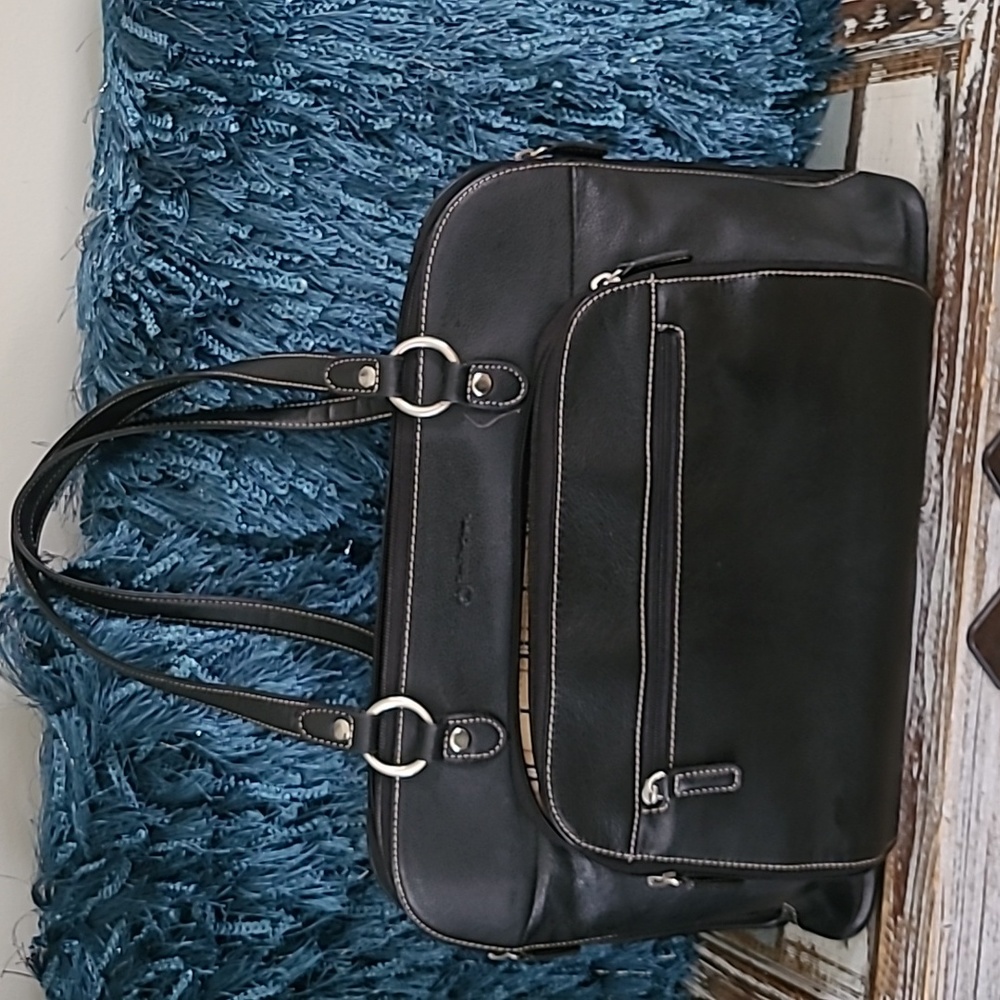 Franklin Covey Laptop Bag With Matching Pouch Gem